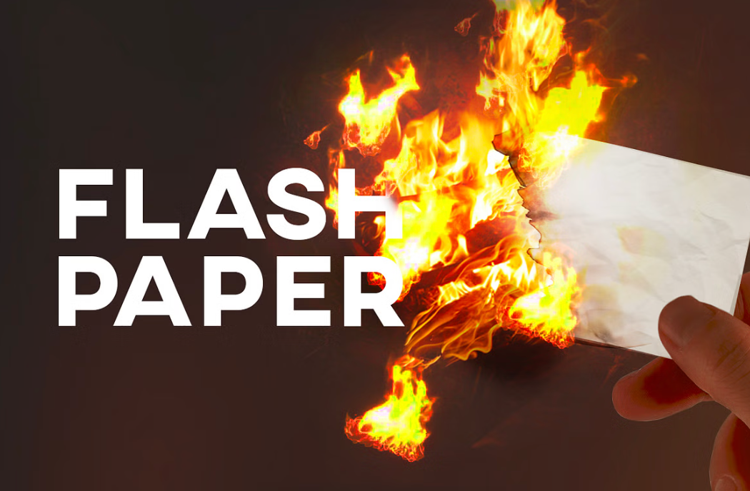 Extra Flaming Wand™ Flash Paper